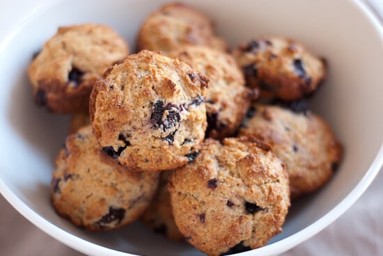 whole wheat blueberry muffins