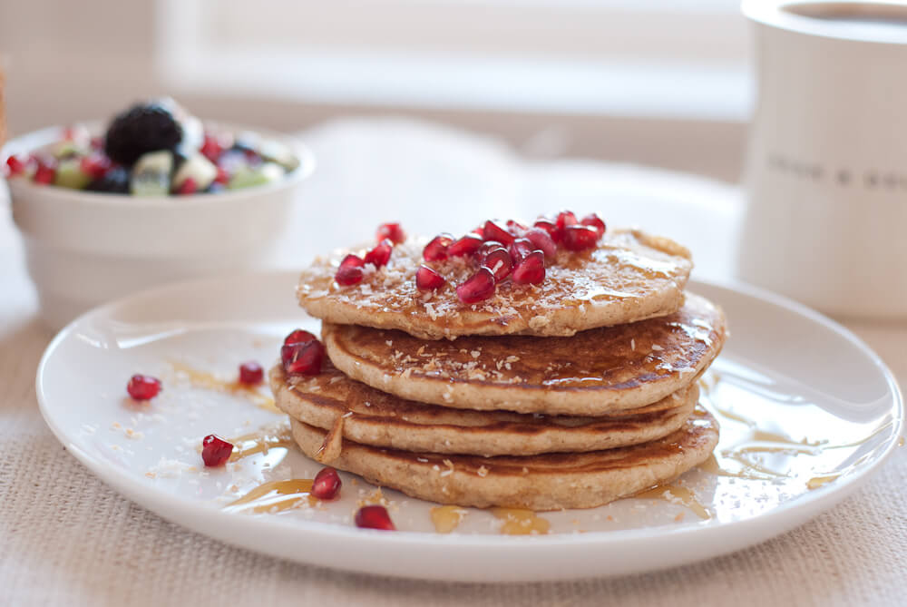 coconut pancakes coconut pancakes