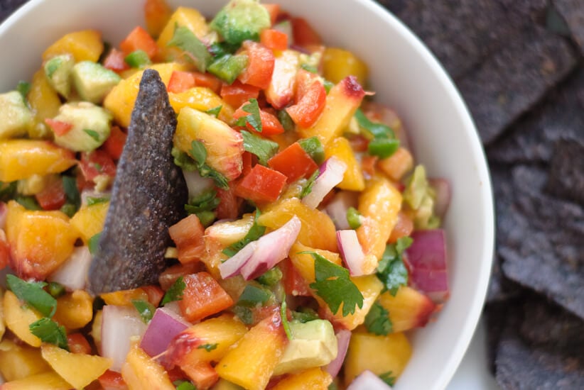 peach avocado salsa recipe