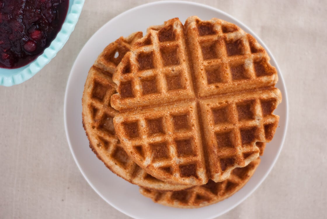 whole wheat coconut waffles whole wheat coconut waffles