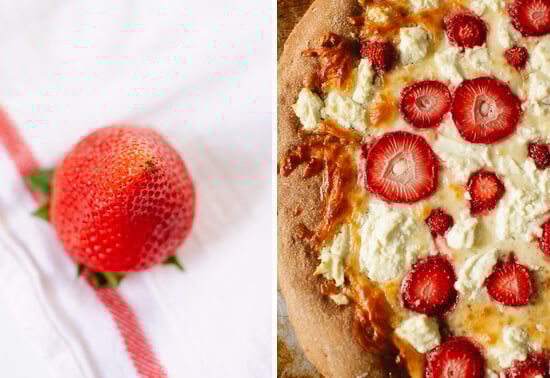 strawberry pizza