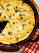 butternut squash frittata sliced