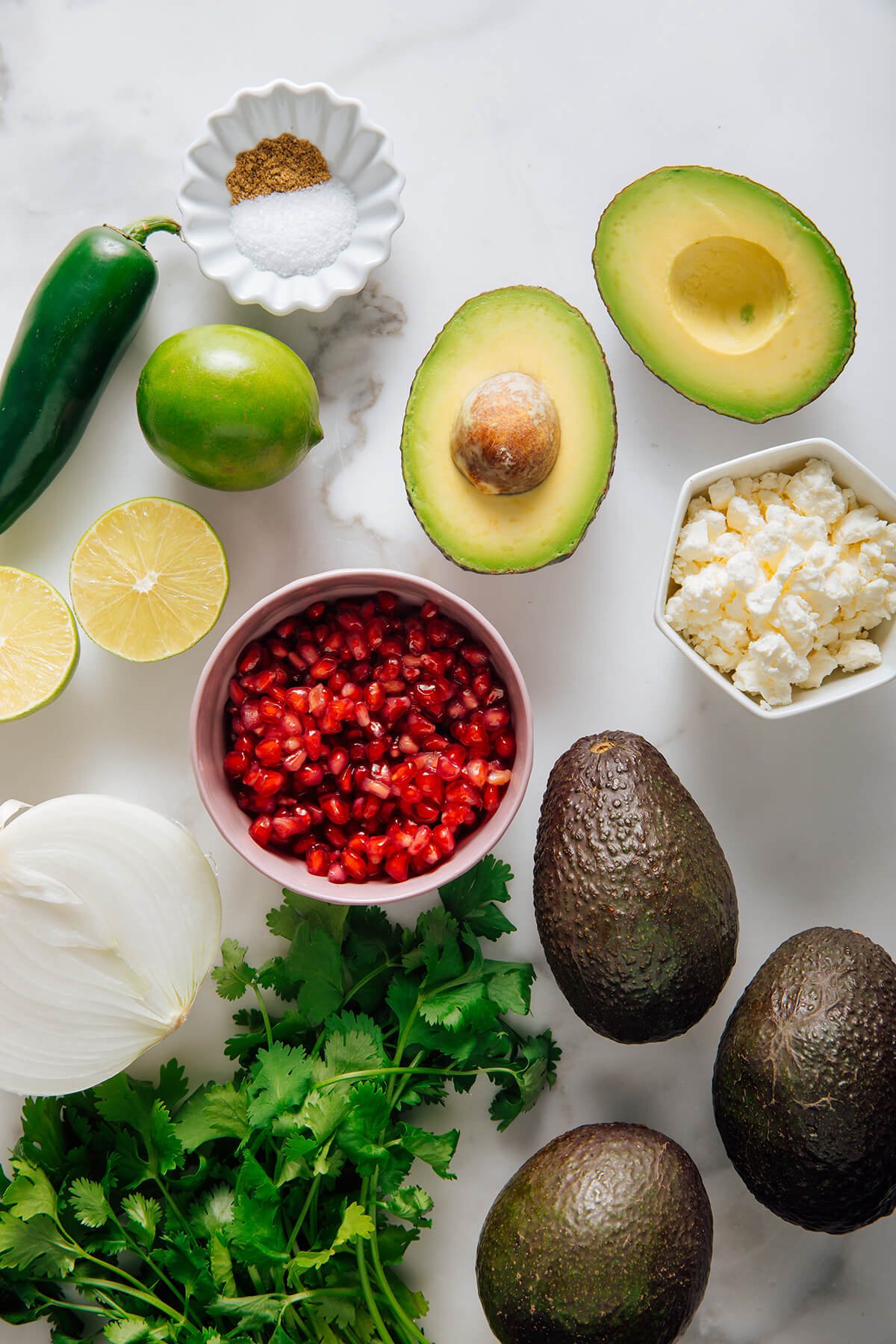 pomegranate guacamole ingredients