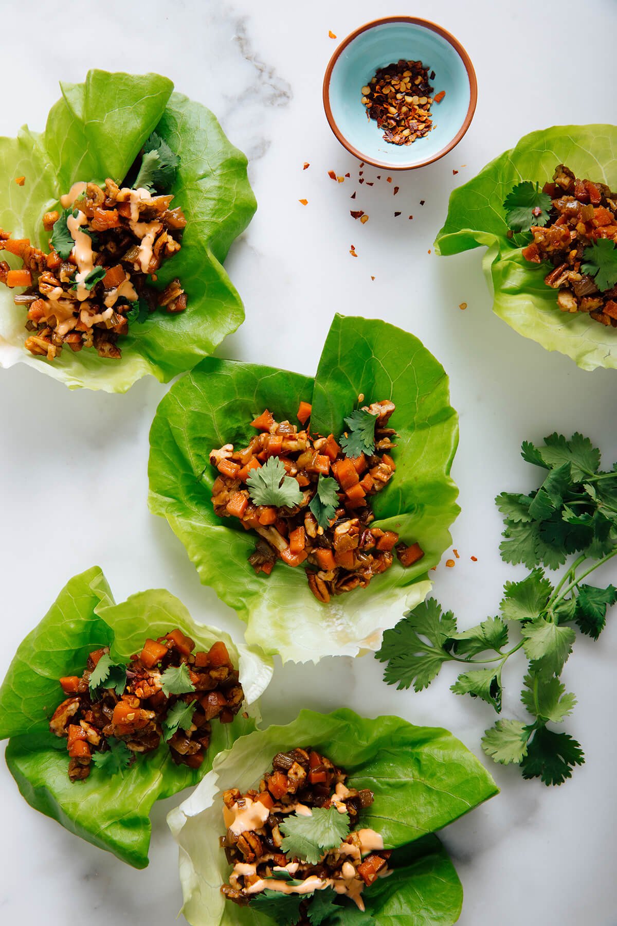 Thai lettuce wraps