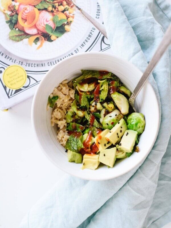 Brussels sprouts with coconut rice, from the Love and Lemons cookbook! @loveandlemons - cookieandkate.com
