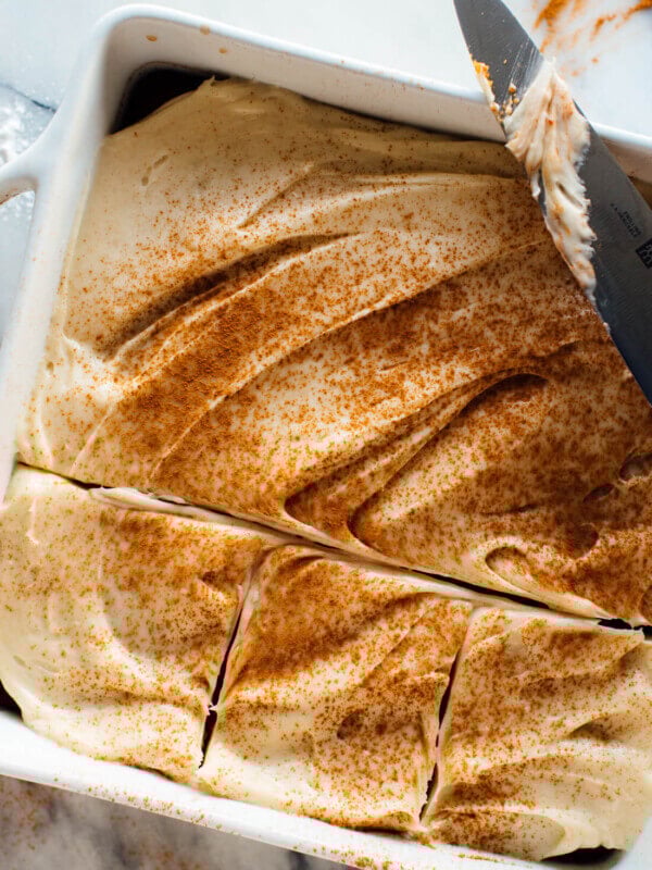 Incredible (and easy) gingerbread cake recipe with cream cheese frosting