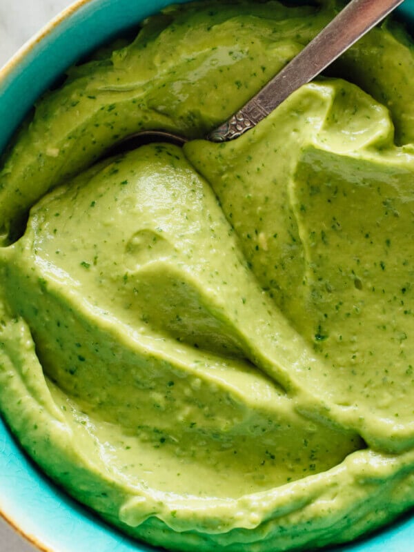 creamy avocado dip