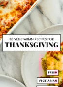 30 vegetarian thanksgiving recipes
