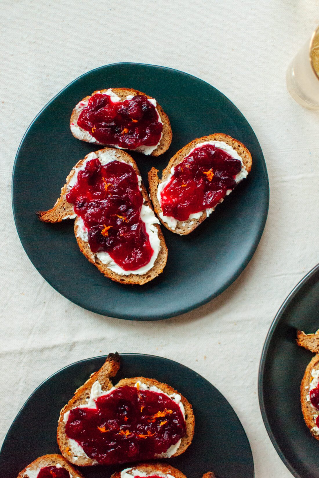 Cranberry crostini recipe