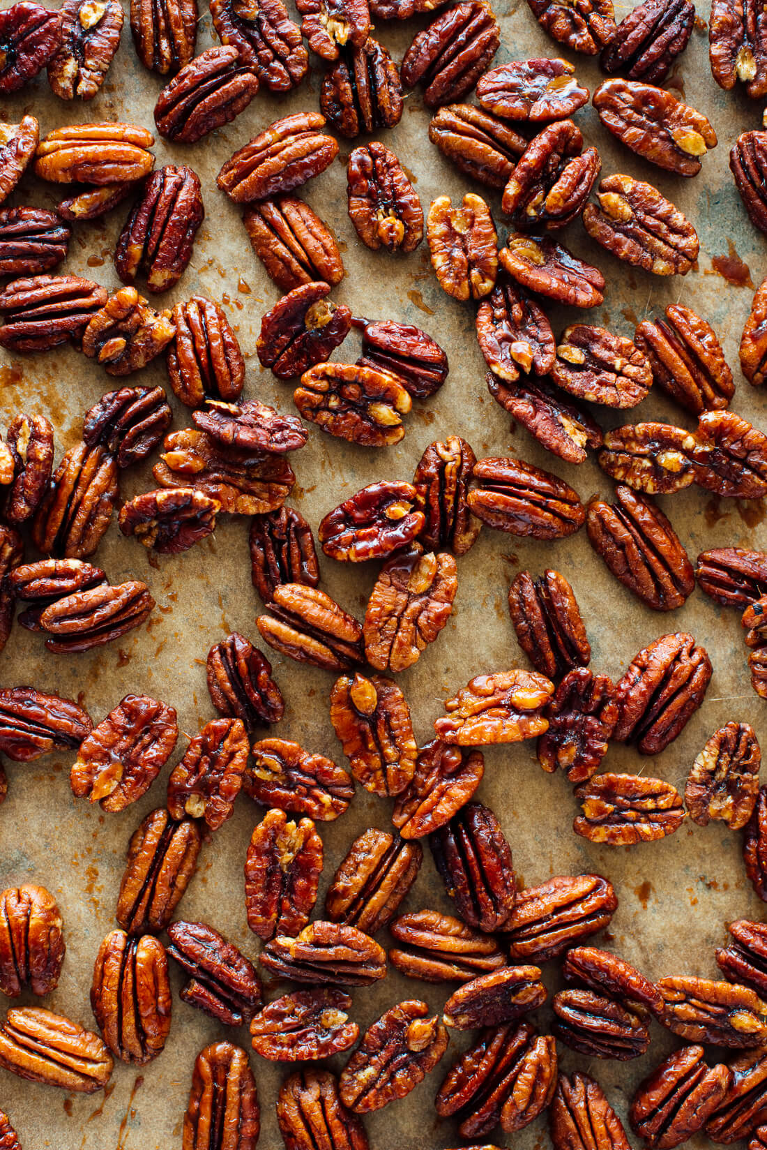 maple candied pecans recipe