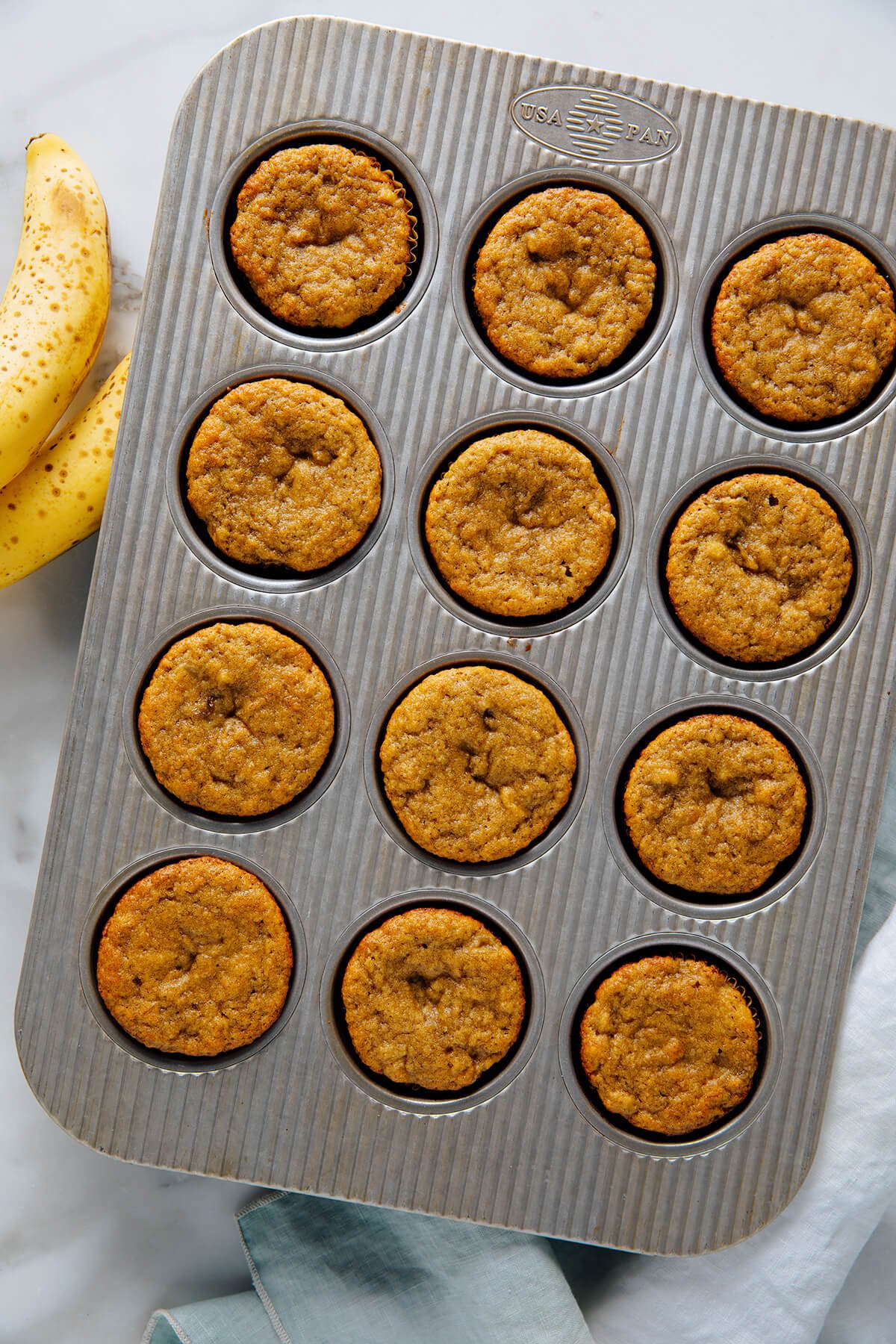 banana muffins made with almond flour
