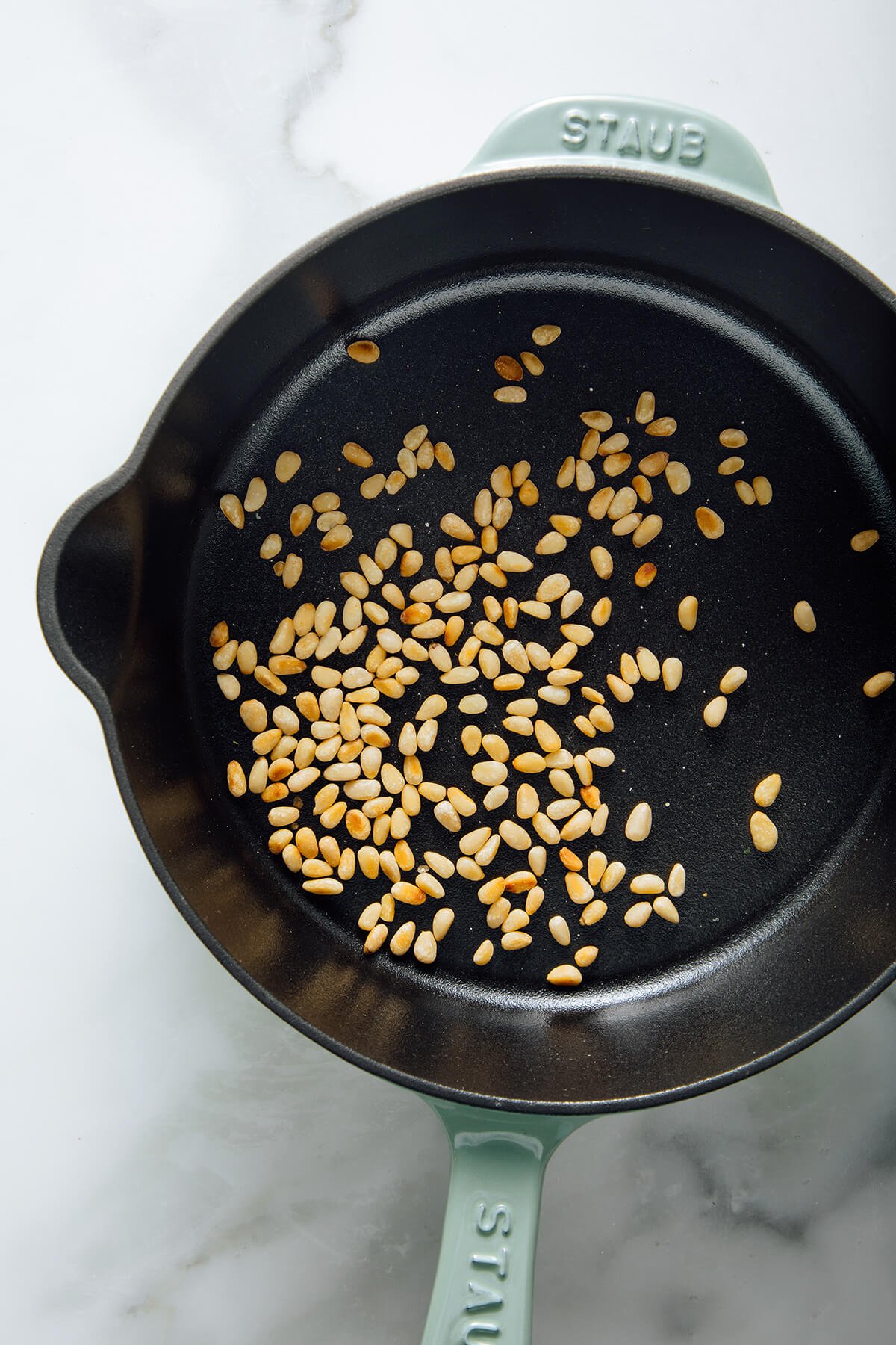 toasted pine nuts
