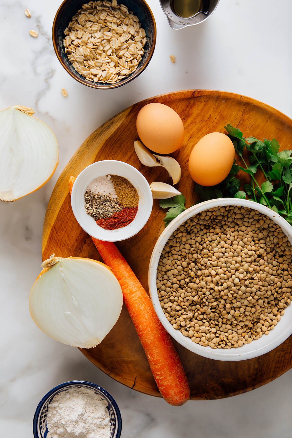 lentil veggie burger ingredients