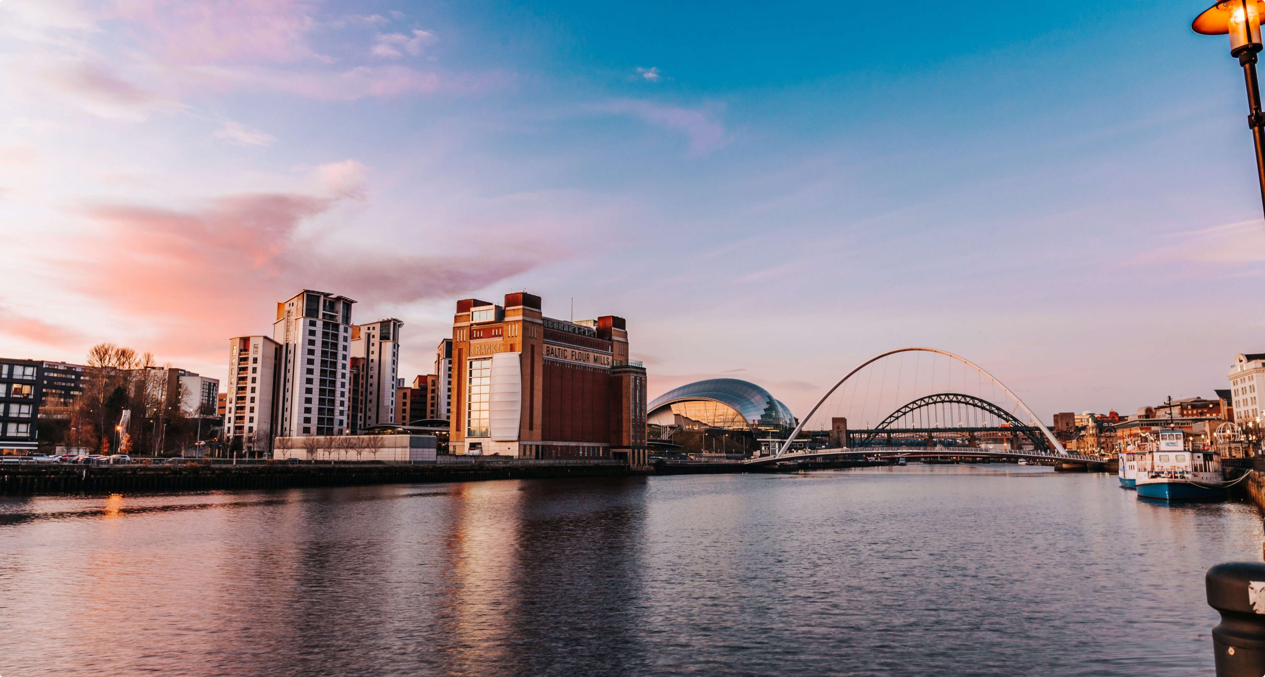 River Tyne at dusk