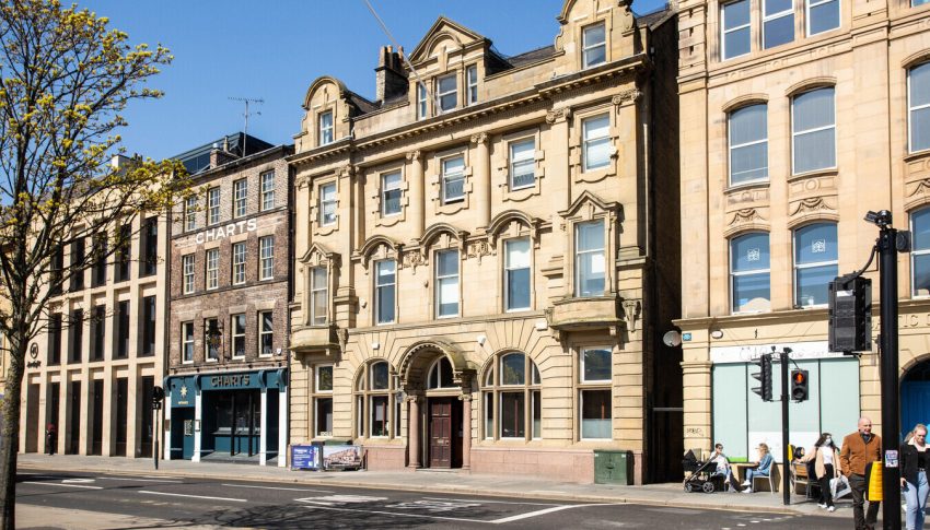 External shot of listed Georgian building