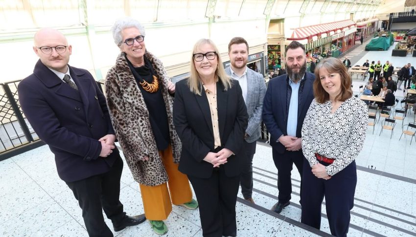 Group of people involved in transformation of Grainger Market